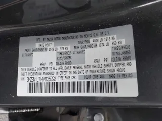 2017 Mazda 3 Touring with VIN 3MZBN1L7XHM135792, listed as a IAAI auction lot 41732569 with 81,368 mi miles and . Bid and sale history available at DreamBid. Image 9.
