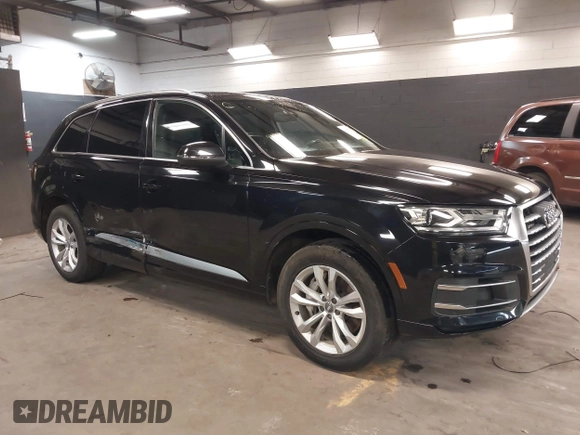 2017 Audi Q7 Premium with VIN WA1AAAF78HD045858, listed as a IAAI auction lot 42315980 with 66,523 mi miles and . Bid and sale history available at DreamBid. Image 1.