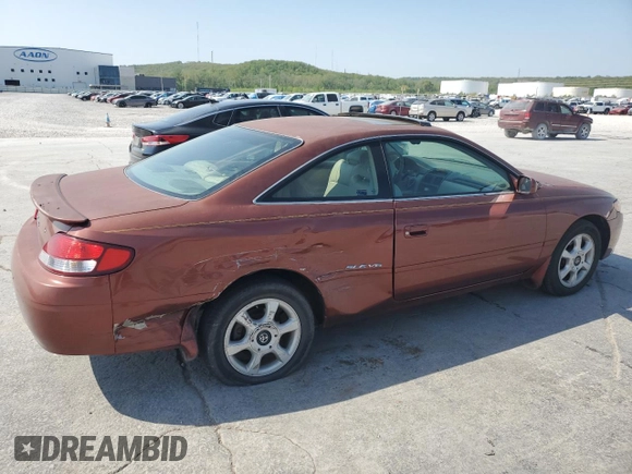 1999 Toyota Solara SE with VIN 2T1CF22PXXC222207, listed as a Copart auction lot 52858545 with 172,158 mi miles and Salvage Title. Bid and sale history available at carsss.com. Image 3.