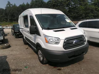 2016 Ford Transit Cargo Van with VIN 1FTYR2CM5GKB14156, listed as a IAAI auction lot 37079677 with 172,993 mi miles. Bid and sale history available at carsss.com. Image 1.