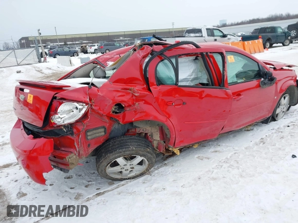 2007 Chevrolet Cobalt LT with VIN 1G1AL58F277213835, listed as a IAAI auction lot 41265832 with Not Provided miles and . Bid and sale history available at DreamBid. Image 6.