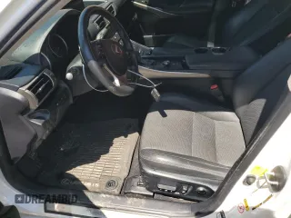 2015 Lexus IS 250 with VIN JTHBF1D20F5050254, listed as a Copart auction lot 52411465 with 158,623 mi miles and Salvage Title. Bid and sale history available at carsss.com. Image 7.