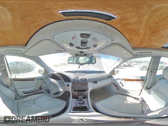 2003 Mercedes-Benz C 230/260/280/320 with VIN WDBRF64J73F309654, listed as a Copart auction lot 41789965 with 89,406 mi miles and Salvage Title. Bid and sale history available at DreamBid. Image 13.