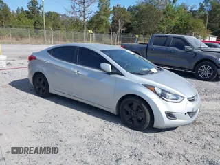 2013 Hyundai Elantra GLS z VIN 5NPDH4AE9DH264807, wystawiony jako IAAI lot #40761306 z przebiegiem 192 927 mil mil oraz . Historia ofert i sprzedaży dostępna na DreamBid. Obrazek 1.