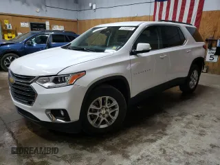 2021 Chevrolet Traverse LT Cloth with VIN 1GNEVGKW4MJ264945, listed as a Copart auction lot 61540324 with 35,741 mi miles and Salvage Title. Bid and sale history available at carsss.com. Image 1.