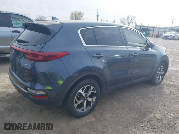 2020 Kia Sportage LX with VIN KNDPM3ACXL7718082, listed as a IAAI auction lot 41821441 with 70,491 mi miles. Bid and sale history available at carsss.com. Image 4.