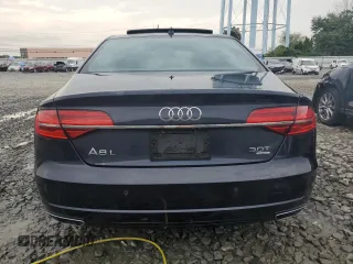2018 Audi A8 with VIN WAU44AFD0JN000152, listed as a Copart auction lot 62844254 with 47,325 mi miles and Salvage title. Bid and sale history available at DreamBid. Image 6.