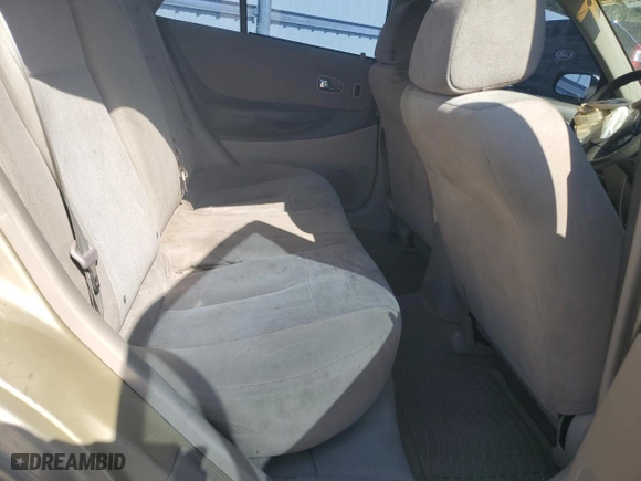 2002 Mazda Protege DX with VIN JM1BJ225X21610009, listed as a Copart auction lot 44505265 with 0 mi miles and Salvage Title. Bid and sale history available at carsss.com. Image 11.
