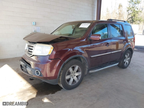 2015 Honda Pilot Touring with VIN 5FNYF4H95FB023618, listed as a IAAI auction lot 41703262 with 191,627 mi miles. Bid and sale history available at carsss.com. Image 17.