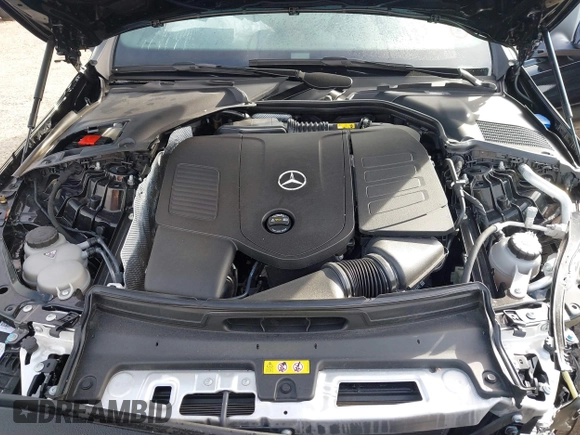 2024 Mercedes-Benz C 300 with VIN W1KAF4GB8RR174057, listed as a IAAI auction lot 41169566 with 9,340 mi miles and . Bid and sale history available at DreamBid. Image 10.
