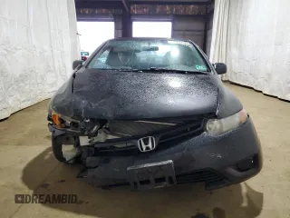 2007 Honda Civic Cpe LX with VIN 2HGFG12627H569646, listed as a Copart auction lot 52175205 with 167,842 mi miles and Salvage Title. Bid and sale history available at carsss.com. Image 5.