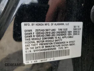 2017 Acura MDX Technology z VIN 5FRYD4H55HB005205, wystawiony jako Copart lot #52729095 z przebiegiem 122 333 mil mil oraz Szkody całkowita. Historia ofert i sprzedaży dostępna na DreamBid. Obrazek 13.