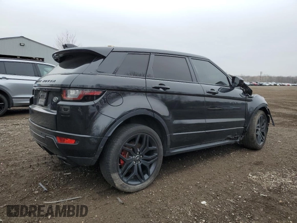 2017 Land Rover Range Rover Evoque HSE Dynamic with VIN SALVD2BG3HH216270, listed as a Copart auction lot 81019324 with 0 mi miles and Non Repairable. Bid and sale history available at carsss.com. Image 3.