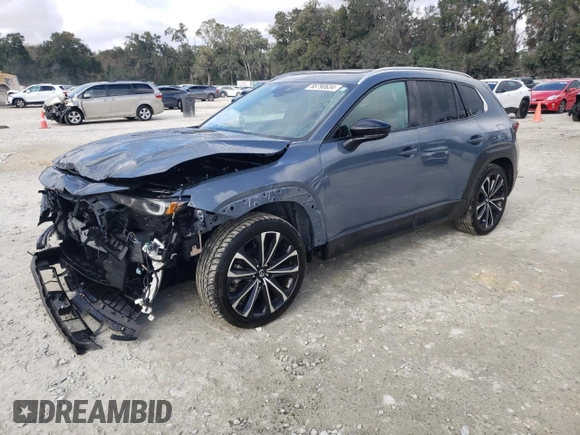 2023 Mazda CX-50 Premium Plus with VIN 7MMVABEY9PN110071, listed as a Copart auction lot 85790634 with 41,874 mi miles and Salvage Title. Bid and sale history available at DreamBid. Image 1.