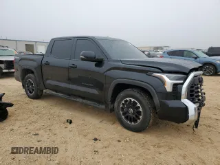 2022 Toyota Tundra SR5 with VIN 5TFLA5AB7NX016542, listed as a Copart auction lot 43166095 with 34,957 mi miles and Salvage title. Bid and sale history available at DreamBid. Image 4.