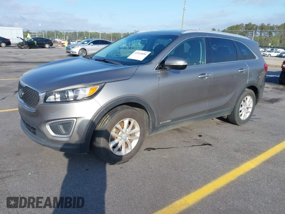 2018 Kia Sorento LX V6 with VIN 5XYPGDA51JG376682, listed as a IAAI auction lot 41914856 with 116,428 mi miles. Bid and sale history available at carsss.com. Image 18.