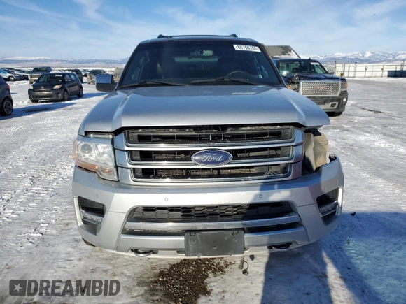 2017 Ford Expedition Platinum z VIN 1FMJU1MT8HEA33809, wystawiony jako Copart lot #88766765 z przebiegiem 165 227 mil mil oraz Szkoda całkowita • Salvage title. Historia ofert i sprzedaży dostępna na DreamBid. Obrazek 5.