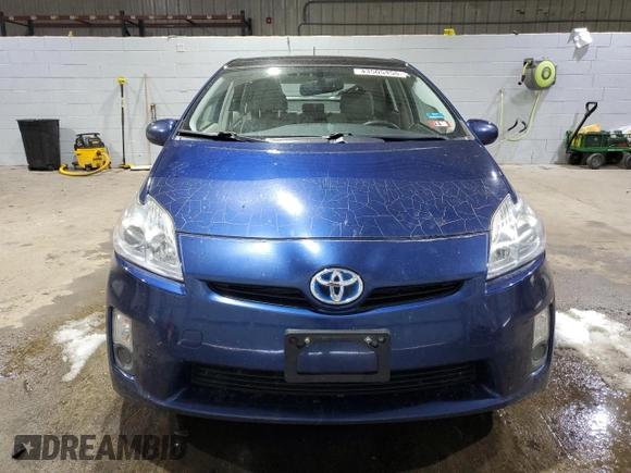 2010 Toyota Prius II with VIN JTDKN3DUXA5125262, listed as a Copart auction lot 52278605 with 71,554 mi miles and Non Repairable. Bid and sale history available at carsss.com. Image 5.