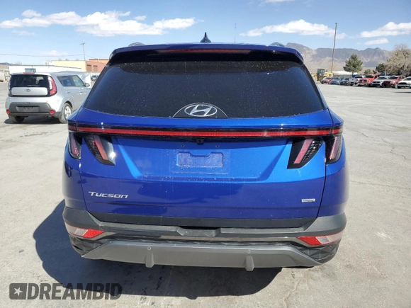2023 Hyundai Tucson Limited with VIN 5NMJECAE4PH225971, listed as a Copart auction lot 49006685 with 36,938 mi miles and Salvage title. Bid and sale history available at DreamBid. Image 6.