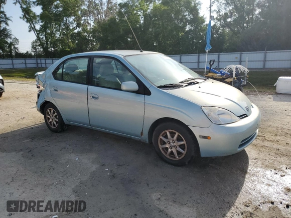 2002 Toyota Prius with VIN JT2BK12U020065600, listed as a Copart auction lot 53715925 with 282,151 mi miles and Salvage Title. Bid and sale history available at DreamBid. Image 4.