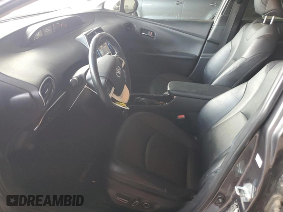 2017 Toyota Prius Two with VIN JTDKARFU9H3049566, listed as a Copart auction lot 60554675 with 129,231 mi miles and Salvage title. Bid and sale history available at DreamBid. Image 7.