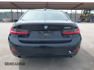 2020 BMW 3 Series 330i with VIN 3MW5R1J06L8B14835, listed as a IAAI auction lot 41722889 with 1 mi miles. Bid and sale history available at carsss.com. Image 16.