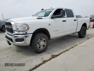 2022 Ram 2500 Tradesman with VIN 3C6UR5CLXNG295791, listed as a Copart auction lot 48562865 with 100,321 mi miles and Salvage Title. Bid and sale history available at carsss.com. Image 1.