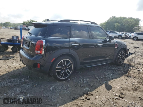 2019 MINI Countryman John Cooper Works with VIN WMZYV9C5XK3F02695, listed as a Copart auction lot 63736285 with 82,706 mi miles and Salvage title. Bid and sale history available at DreamBid. Image 3.