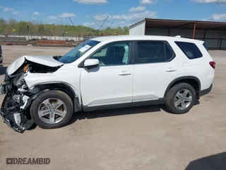 2025 Honda Pilot EX-L with VIN 5FNYG1H46SB080386, listed as a IAAI auction lot 42018056 with 1 mi miles. Bid and sale history available at carsss.com. Image 13.