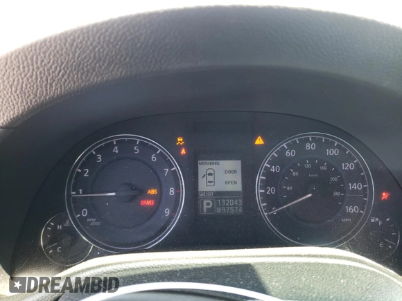 2012 Infiniti G25 Journey with VIN JN1DV6AP7CM810145, listed as a Copart auction lot 53663485 with 132,043 mi miles and Salvage Title. Bid and sale history available at carsss.com. Image 9.