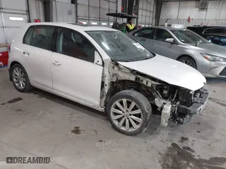 2013 Volkswagen Golf TDI with VIN WVWDM7AJ0DW137125, listed as a IAAI auction lot 41405747 with 122,069 mi miles. Bid and sale history available at carsss.com. Image 1.