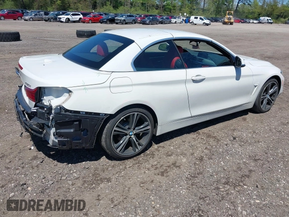 2018 BMW 4 Series 430i xDrive with VIN WBA4Z3C58JEC56455, listed as a IAAI auction lot 42198338 with 75,737 mi miles and . Bid and sale history available at DreamBid. Image 4.