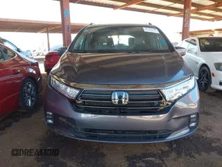 2024 Honda Odyssey EX-L with VIN 5FNRL6H67RB016849, listed as a IAAI auction lot 41761249 with 24,357 mi miles and . Bid and sale history available at DreamBid. Image 13.