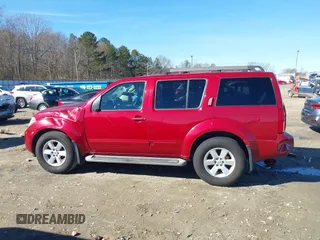 2008 Nissan Pathfinder S with VIN 5N1AR18U98C643086, listed as a IAAI auction lot 41282206 with 134,388 mi miles. Bid and sale history available at carsss.com. Image 15.