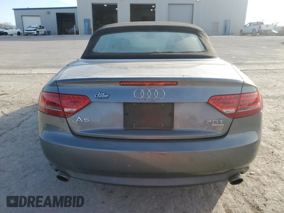 2012 Audi A5 Premium Plus с VIN WAULFAFH0CN001281, выставлен на аукционе Copart как лот 42715965 с пробегом 141 212 миль миль и Списание • Salvage title. История ставок и продаж доступна на DreamBid. Изображение 6.