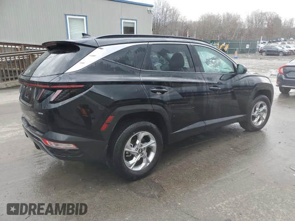 2023 Hyundai Tucson SEL with VIN 5NMJBCAE2PH270674, listed as a Copart auction lot 82879614 with 11,673 mi miles and Salvage Title. Bid and sale history available at DreamBid. Image 3.