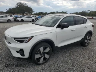 2023 Volvo C40 Recharge Pure Electric Plus with VIN YV4ED3GL9P2063914, listed as a Copart auction lot 73848244 with 0 mi miles and Non Repairable. Bid and sale history available at carsss.com. Image 1.
