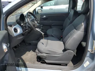 2013 FIAT 500 Pop with VIN 3C3CFFDR4DT615591, listed as a Copart auction lot 62602325 with 79,538 mi miles and Salvage title. Bid and sale history available at DreamBid. Image 7.