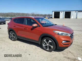 2016 Hyundai Tucson Limited with VIN KM8J33A21GU215589, listed as a Copart auction lot 48438225 with 196,831 mi miles and Clean Title. Bid and sale history available at DreamBid. Image 4.