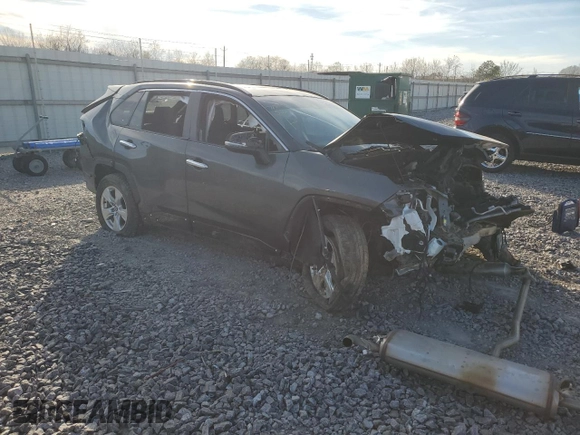 2020 Toyota RAV4 XLE with VIN 2T3P1RFV4LC087700, listed as a Copart auction lot 49390655 with 0 mi miles and Salvage Title. Bid and sale history available at carsss.com. Image 4.