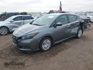2023 Nissan LEAF S z VIN 1N4AZ1BV3PC556584, wystawiony jako IAAI lot #41515949 z przebiegiem 27 338 mil mil oraz . Historia ofert i sprzedaży dostępna na DreamBid. Obrazek 19.