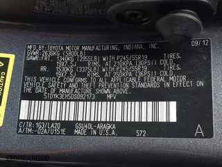 2013 Toyota Highlander Limited with VIN 5TDYK3EH5DS092173, listed as a IAAI auction lot 41484395 with 119,138 mi miles. Bid and sale history available at carsss.com. Image 9.