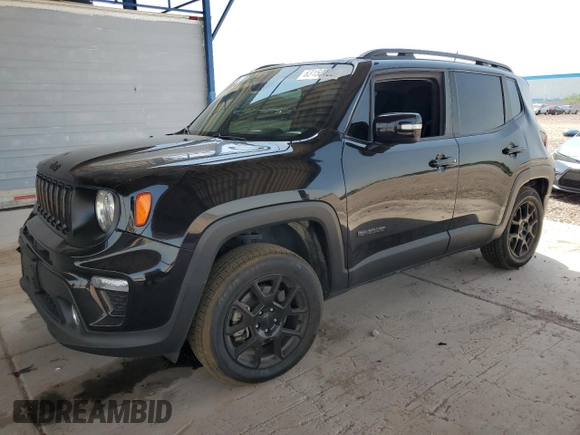 2020 Jeep Renegade Altitude with VIN ZACNJBBB2LPL45944, listed as a Copart auction lot 63150405 with 97,925 mi miles and Salvage title. Bid and sale history available at DreamBid. Image 1.