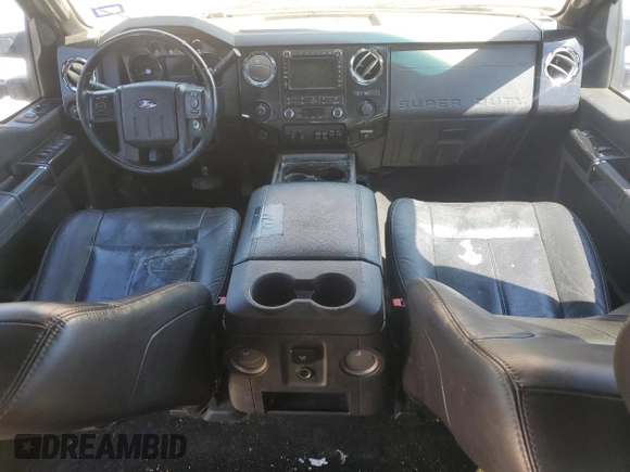 2012 Ford F-250 XL with VIN 1FT7W2BT4CEB55898, listed as a Copart auction lot 49077695 with 230,601 mi miles and Salvage title. Bid and sale history available at DreamBid. Image 8.