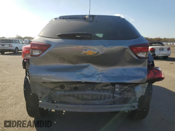 2024 Chevrolet TrailBlazer LS with VIN KL79MNSL0RB077675, listed as a Copart auction lot 78838914 with 4,347 mi miles and Salvage Title. Bid and sale history available at DreamBid. Image 6.