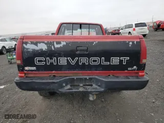 1990 Chevrolet C/K 1500 with VIN 2GCEK19Z8L1124789, listed as a Copart auction lot 83095734 with 163,393 mi miles and Salvage Title. Bid and sale history available at carsss.com. Image 6.