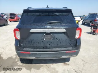 2022 Ford Explorer XLT with VIN 1FMSK7DH6NGA39942, listed as a Copart auction lot 49210245 with 55,943 mi miles and Salvage Title. Bid and sale history available at carsss.com. Image 6.