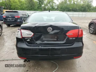 2013 Volkswagen Jetta SE with VIN 3VWDX7AJ4DM360255, listed as a Copart auction lot 58498955 with 160,346 mi miles and Non repairable. Bid and sale history available at DreamBid. Image 6.