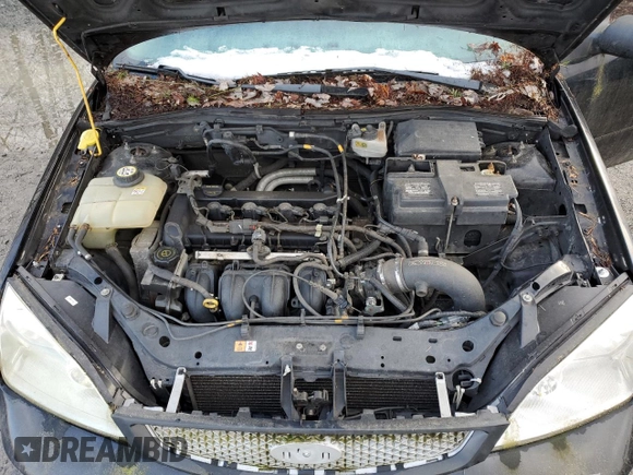 2007 Ford Focus S with VIN 1FAFP31N87W345162, listed as a Copart auction lot 44244185 with 136,207 mi miles and Clean Title. Bid and sale history available at DreamBid. Image 12.