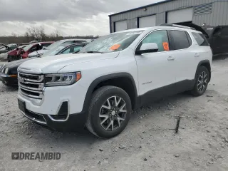 2022 GMC Acadia SLE z VIN 1GKKNKL45NZ135812, wystawiony jako Copart lot #49283705 z przebiegiem 46 470 mil mil oraz Szkoda całkowita • Salvage title. Historia ofert i sprzedaży dostępna na DreamBid. Obrazek 1.